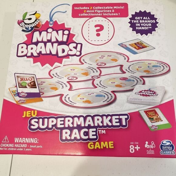 Zuru Other - NIB Mini Brands Supermarket Race Game